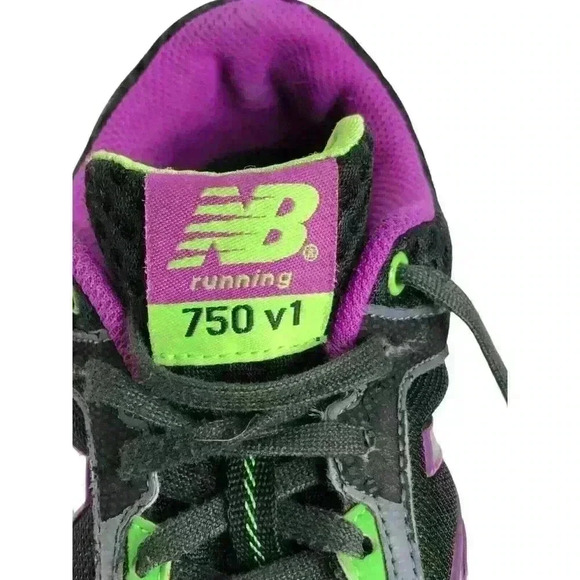 New Balance Running Shoes womens size US 8B 750 v1 W750BK1 black orchid - Picture 10 of 10